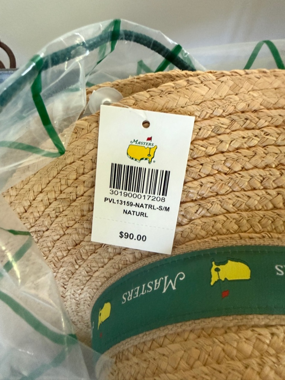 2026 Augusta National Masters Tournament Straw Hat - Picture 4 of 4
